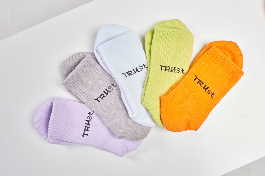 TRUst 팝컬러 크루삭스 스포츠양말 헬스양말 운동양말 7