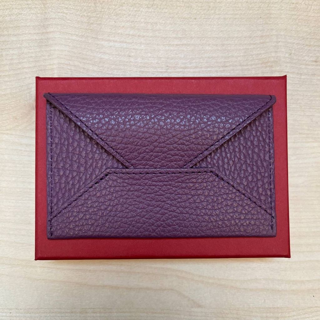 ALEX leather wallet, PURPLE