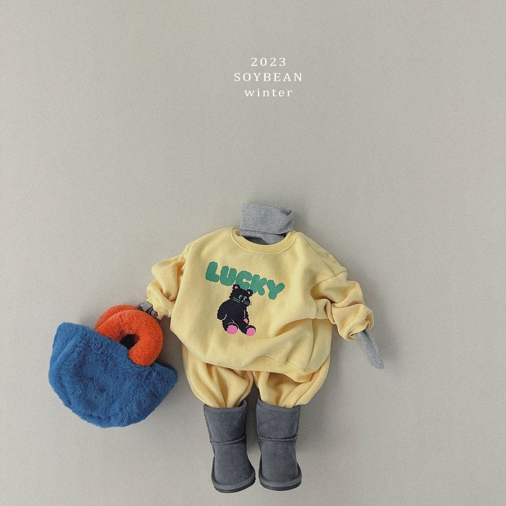 양기모 럭키 곰돌이 상하복(xs~jl) 1