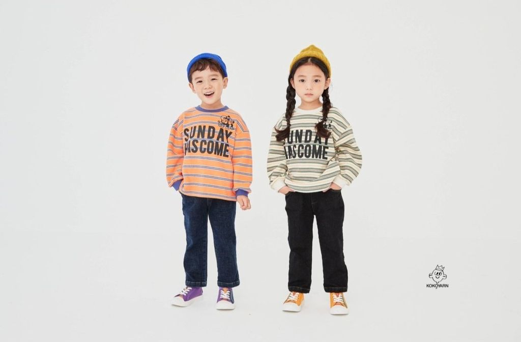 세일바로배송 겨울공용 스트라이프 티셔츠(5호,9호,11호,17호) 3