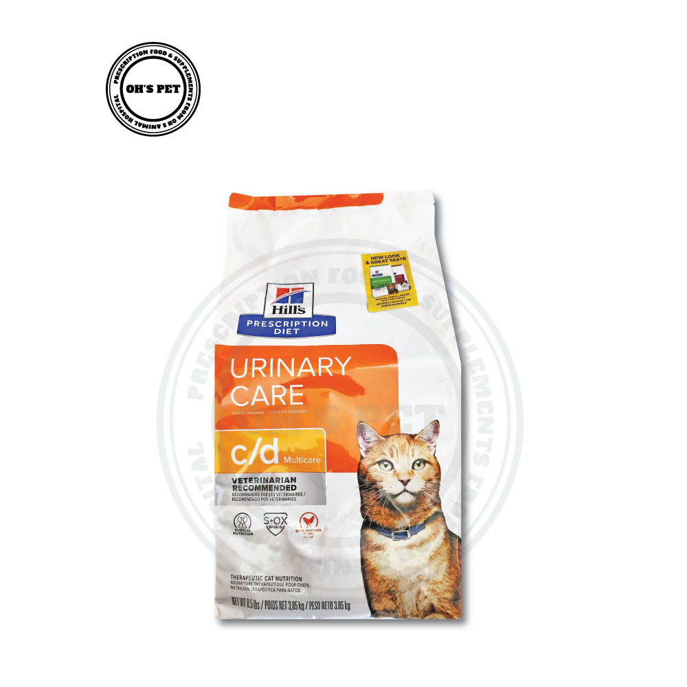 [N_P a y가능]힐스 캣 c/d 3.85kg (cd urinary 씨디 고양이 결석 요로계 질환 처방사료)
