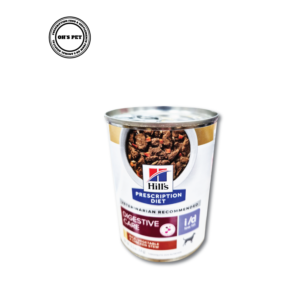 [N_P a y가능]힐스 독 i/d Low Fat 스튜 캔 354g (id low fat stew can 소화기계 췌장염 습식 처방사료)