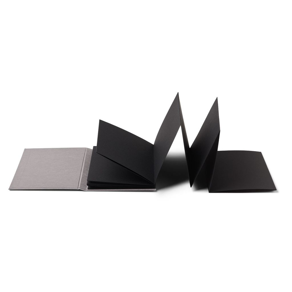 Leporello Cromia - black