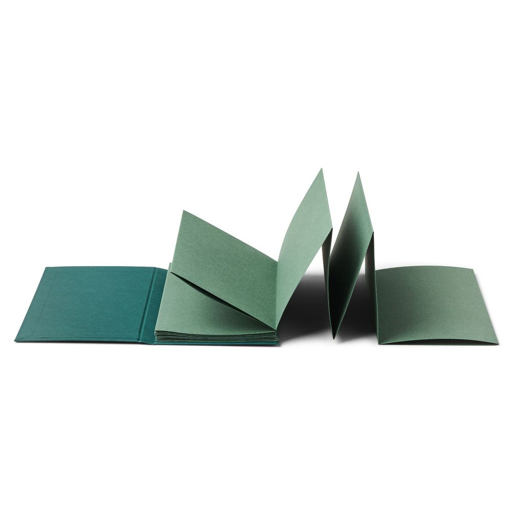 Leporello Cromia - green