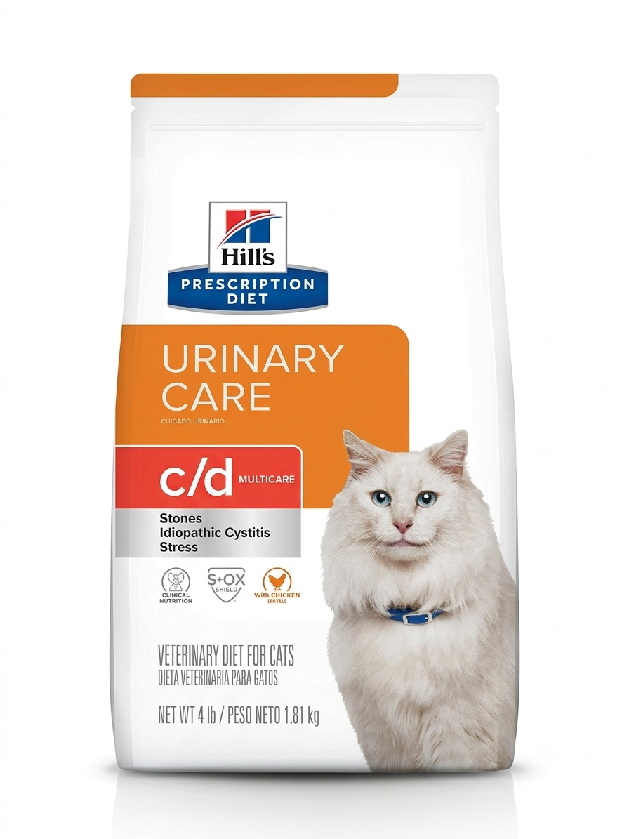 [N_P a y가능]힐스 캣 c/d+ stress 1.5kg/1.81kg (cd stress 씨디 스트레스 고양이 결석 요로계 질환 처방사료) 2