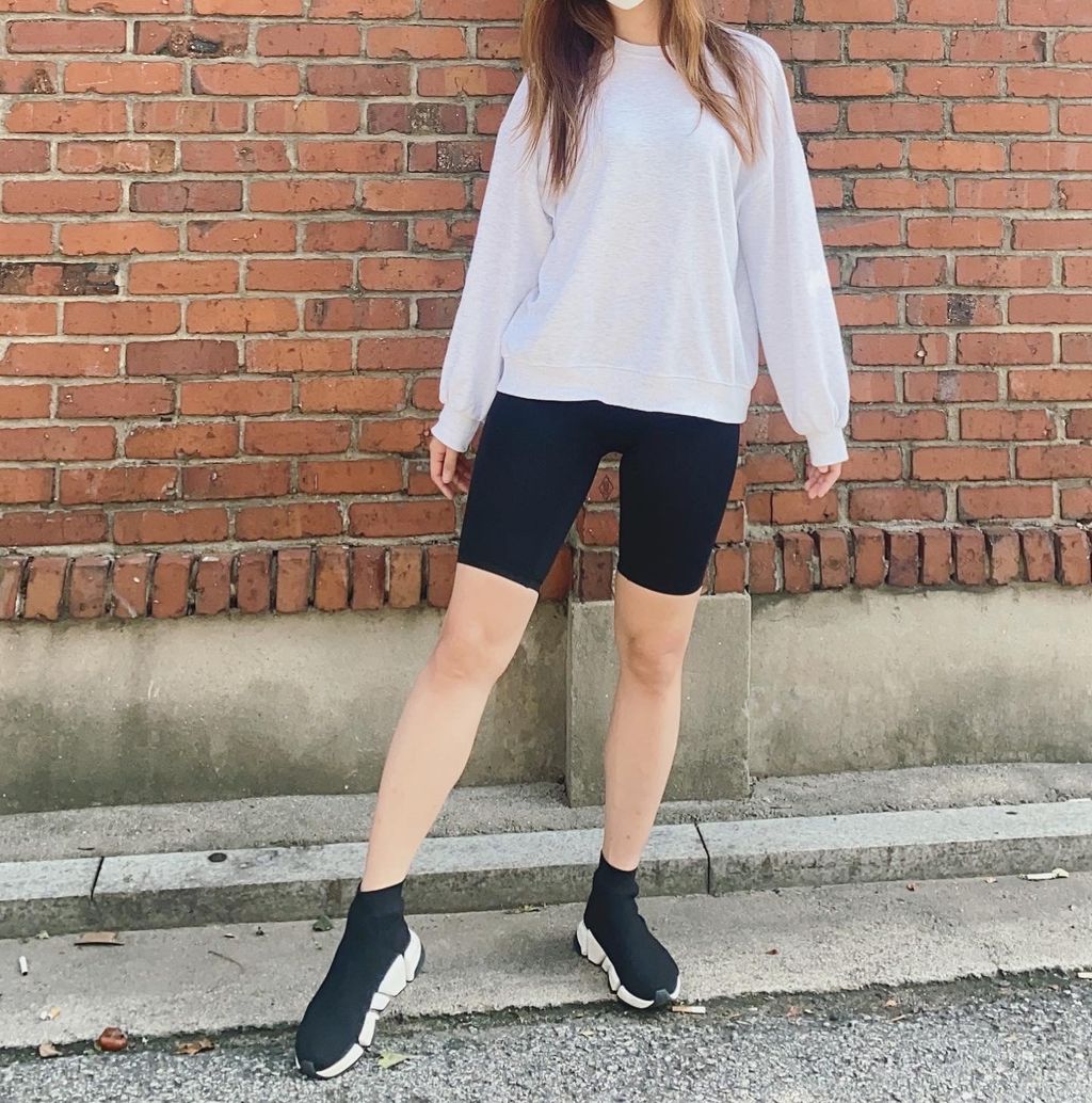 라인핏 바이커쇼츠 5부 레깅스  2