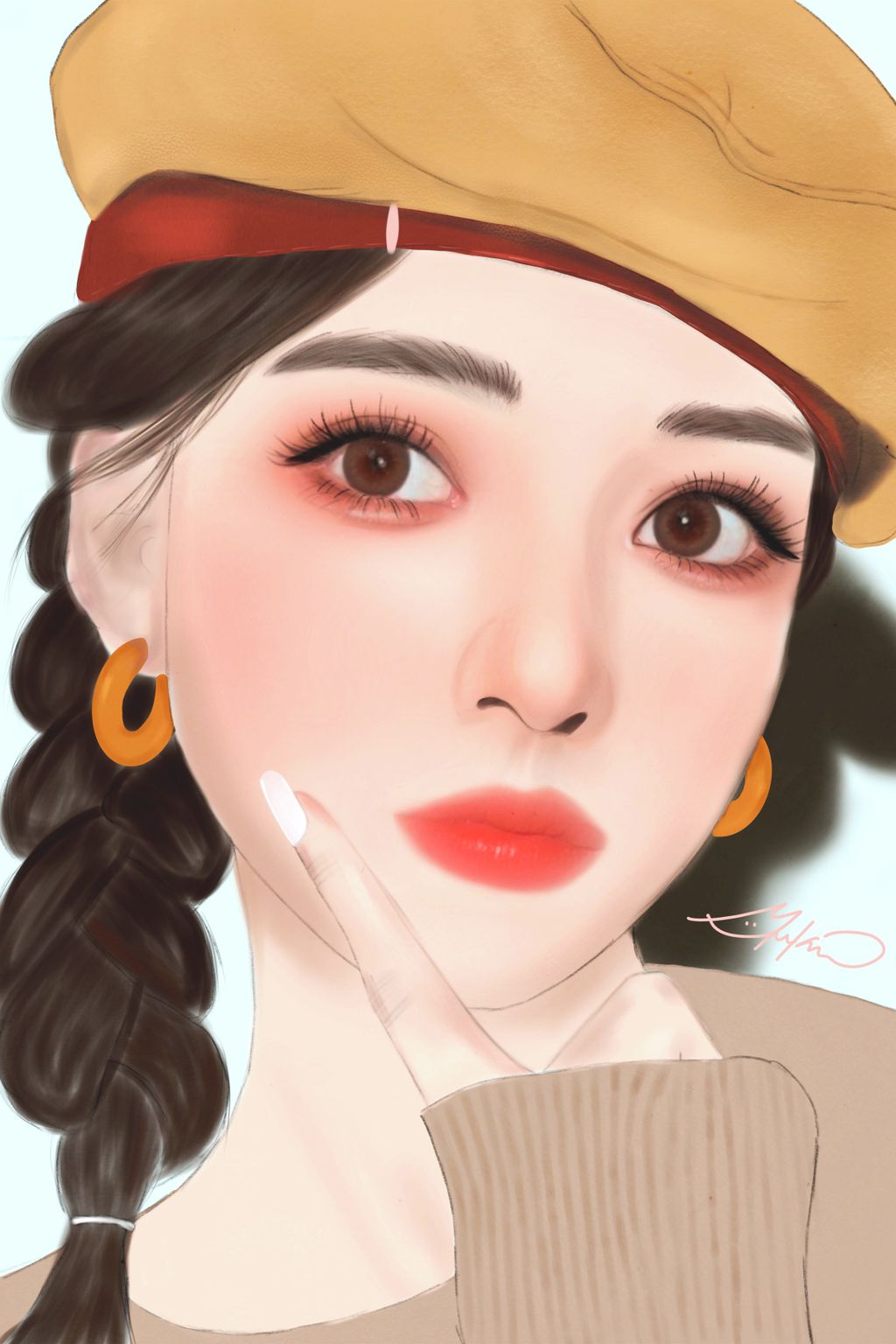 [1:1 맞춤 제작] 소중한 순간 & 예쁜 그림을 그려드립니다.  (포스터 or 포토카드 무료제작) 1