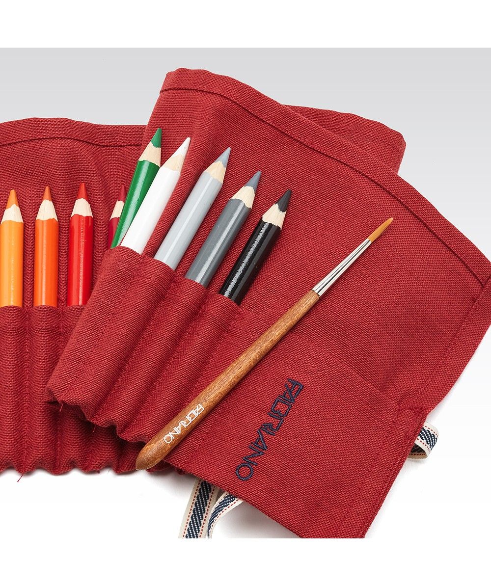 CARTUCCIERA ECO 카투치에라 24색 색연필 (Red) 9