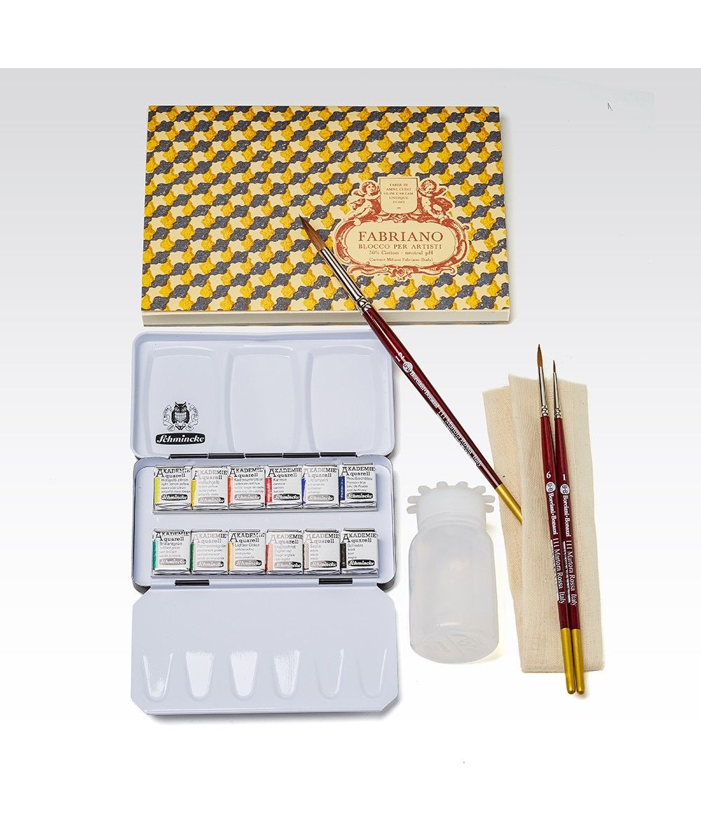 Watercolour set 수채화도구, Red 2