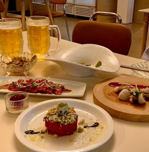 양산맛집 175도씨 튀김공장 : 분위기좋은 술집 튀김오마카세 솔직후기